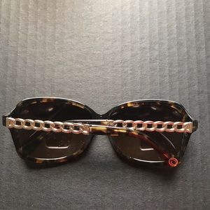 Coach brown / gold sunglasses